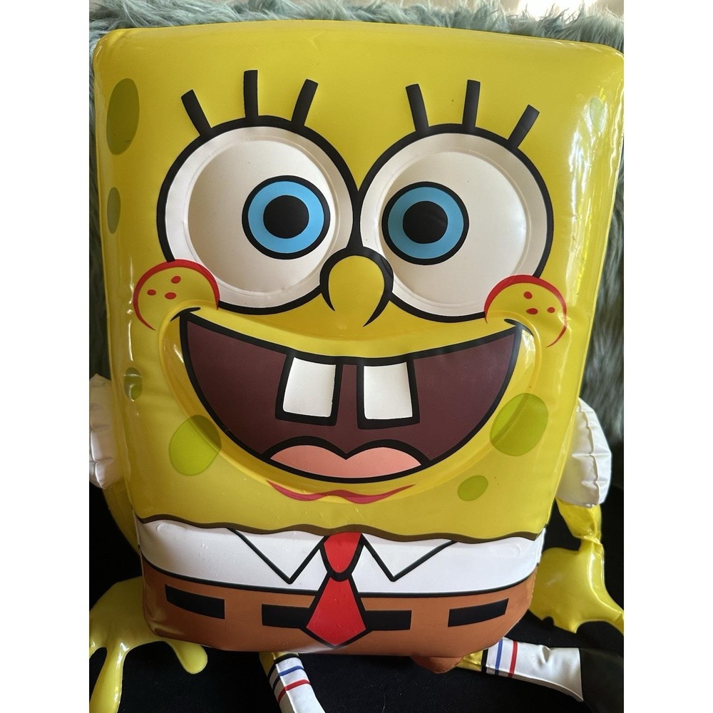 Rare Nickelodeon SpongeBob SquarePants 2001 Inflatable Ballon Toy SHIPS DEFLATED - Picture 2 of 8